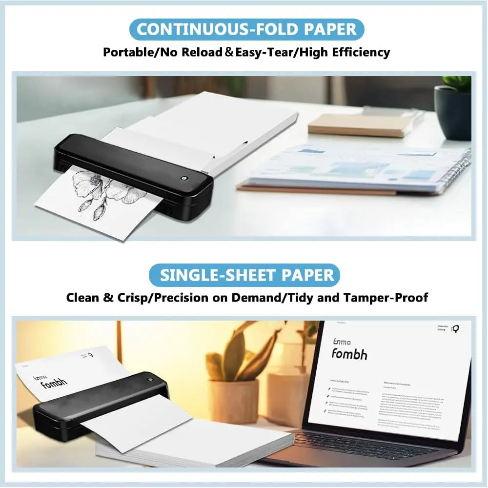 A4 high-quality thermal printing paper (399 sheets), quick-drying, multi-purpose image printing, no ink required, compatible with most portable printers, an ideal choice for homework and contracts.