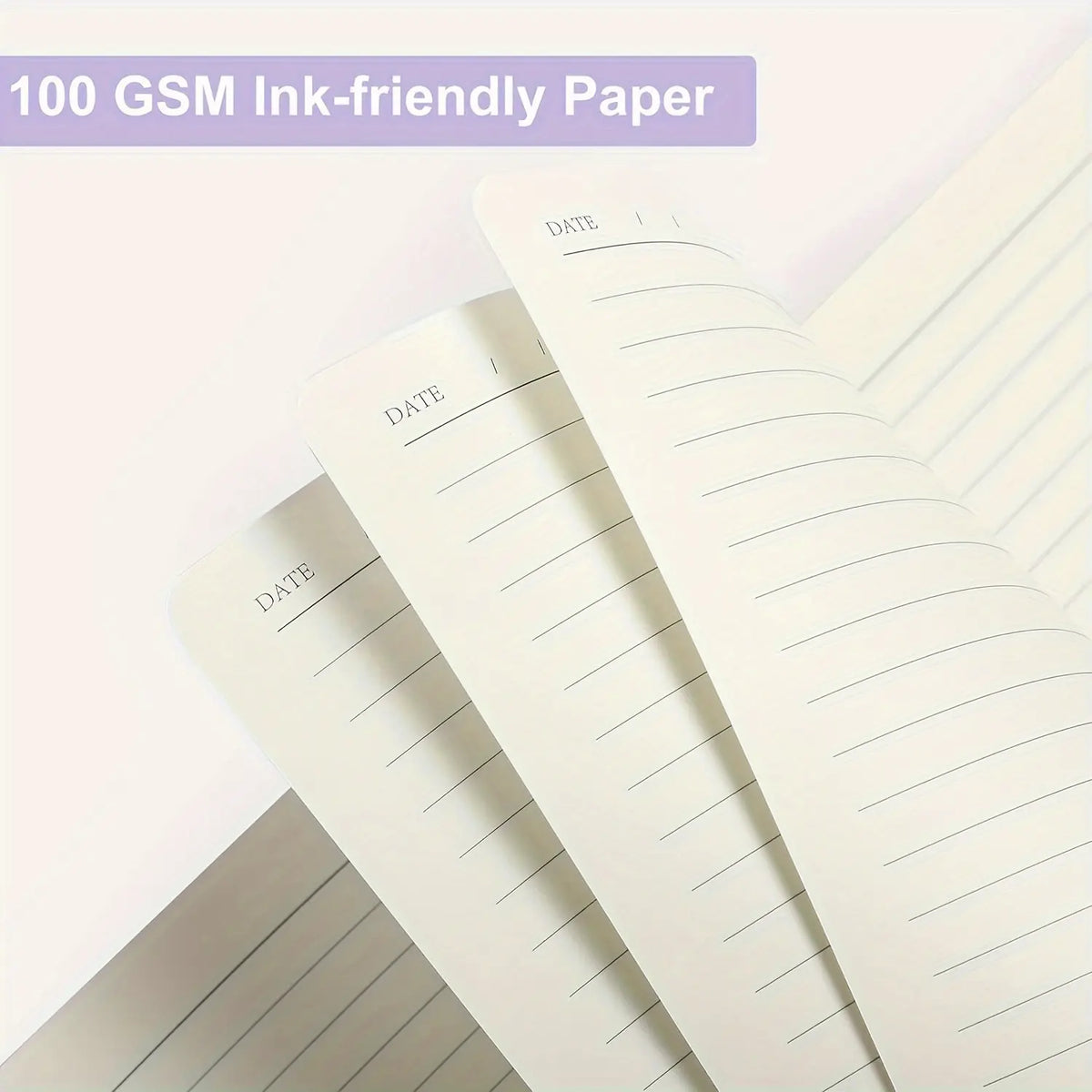 Lined Notebook, Hardcover Notebooks, 320 Pages Thick 100 GSM Paper, A5 Hardcover PU Leather Journal for Students, Work, Writing & Notes, College Essentials, Stationery Supplies, 5.7 x 8.3 inches #GLOBAL PICKS