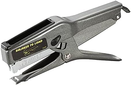Bostitch Office Heavy Duty Plier Stapler, 45 Sheet Capacity, Charcoal