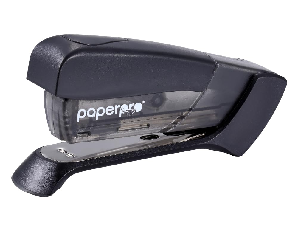 PaperPro Compact Classic Stapler, 15 Sheet, 80% Easier Stapling, Assorted
