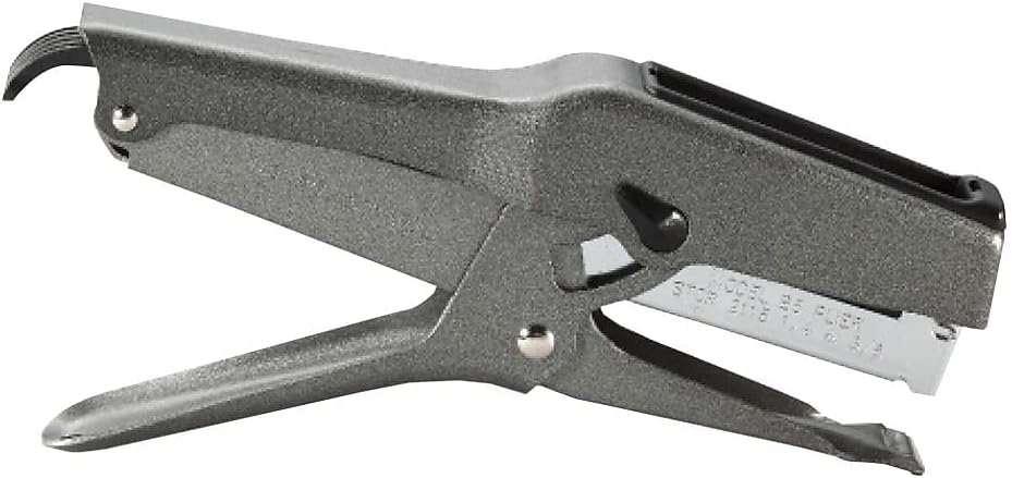 Bostitch Office Heavy Duty Plier Stapler, 45 Sheet Capacity, Charcoal