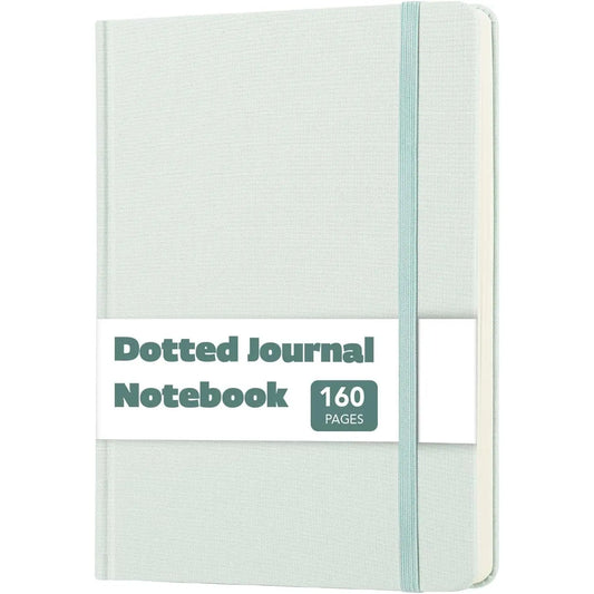 - Dotted Journal Notebook, A5 Medium Size (5.7"x8.4")