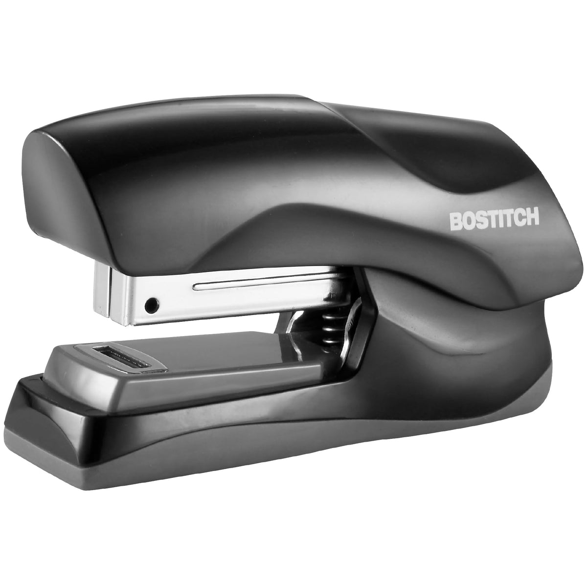 Bostitch Office Heavy Duty Stapler, 40 Sheet Capacity, No Jam, Half Strip, Fits into the Palm of Your Hand, For Classroom, Office or Desk, Gold Chrome