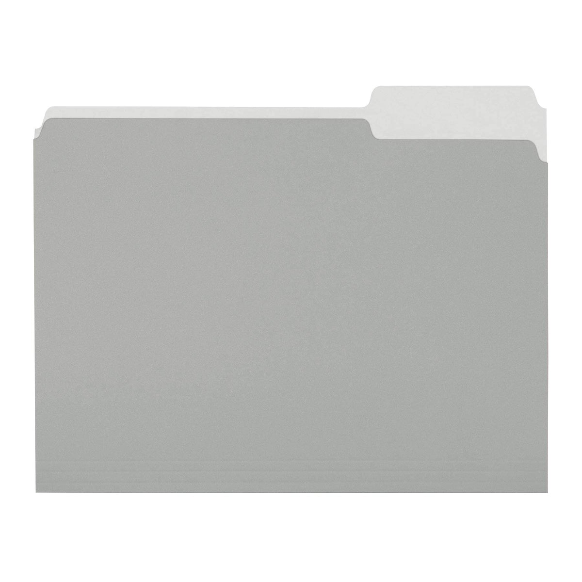 Amazon Basics File Folders for Organization, Letter Size, 1/3 Cut Tab, Sturdy with Tabs for Organizing and Filing, Blue, 36-Pack