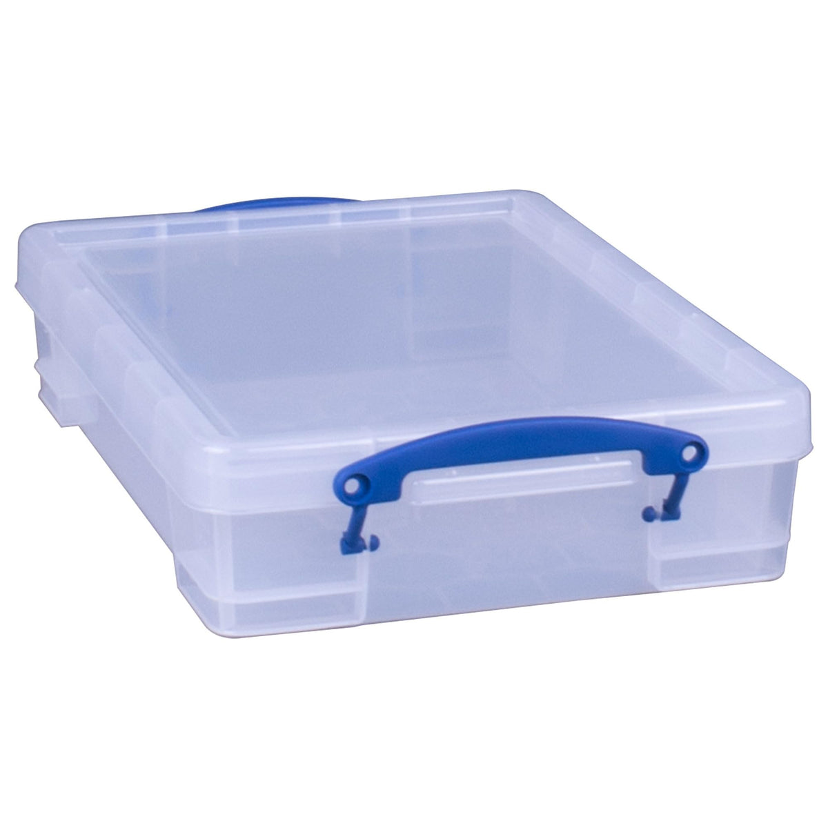 Really Useful Box 4 Liter Plastic Storage File Box Container, 10 Pack
