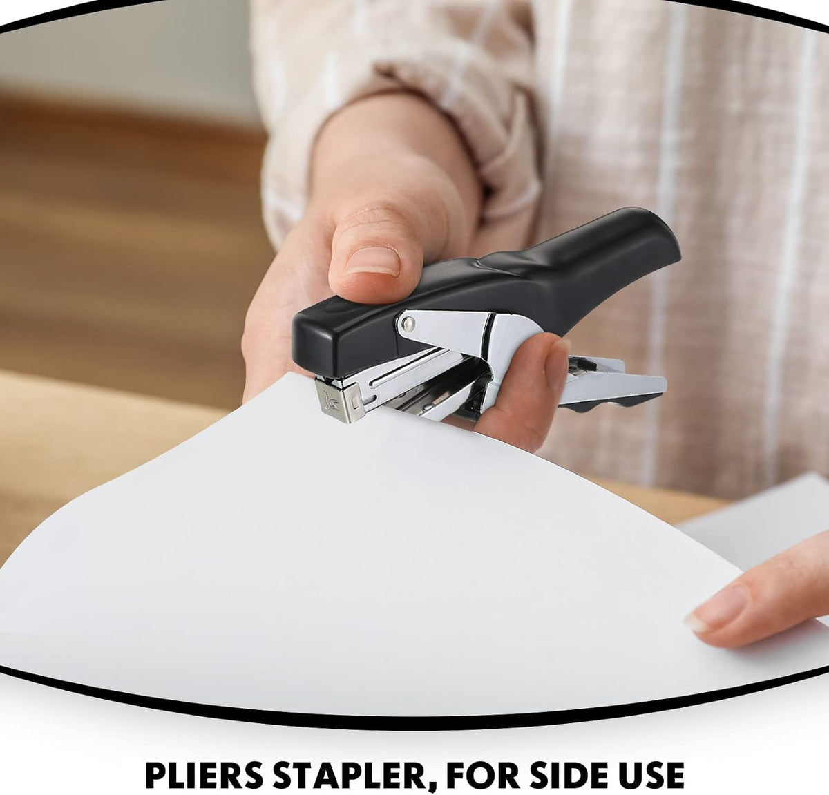 Yexiya 3 Pcs Heavy Duty Stapler 50 Sheet Capacity Hand Held Staplers Office