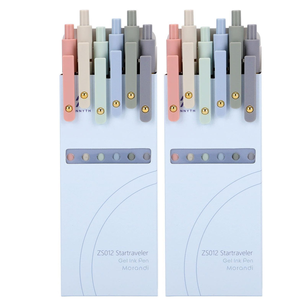 Ddaowanx Colored Gel Pens,0.5mm Fine Point Smooth Writing Color Ink Pens