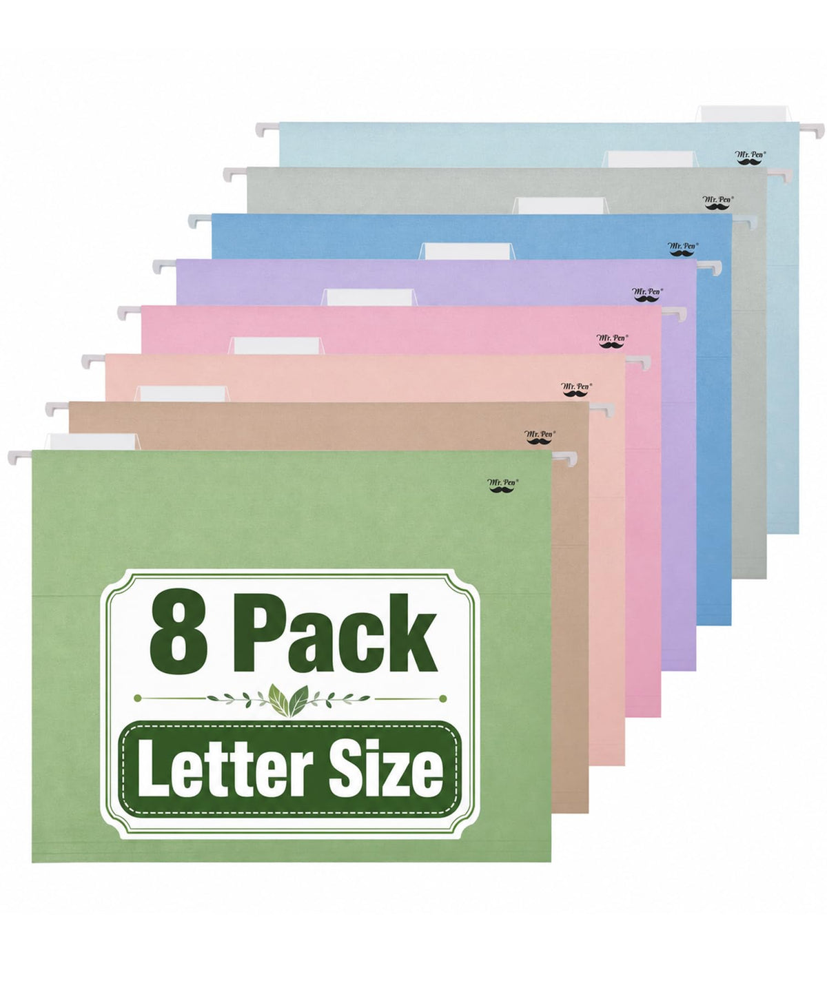 Mr. Pen- Hanging File Folders Bulk, 24 Pack, Letter Size File Folders