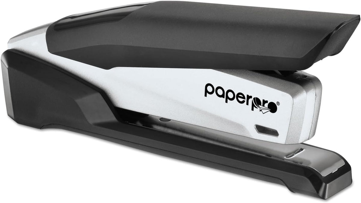 Bostitch (Formerly PaperPro) 1110 inPOWER Premium Stapler, 28-Sheet Cap, Black/Silver