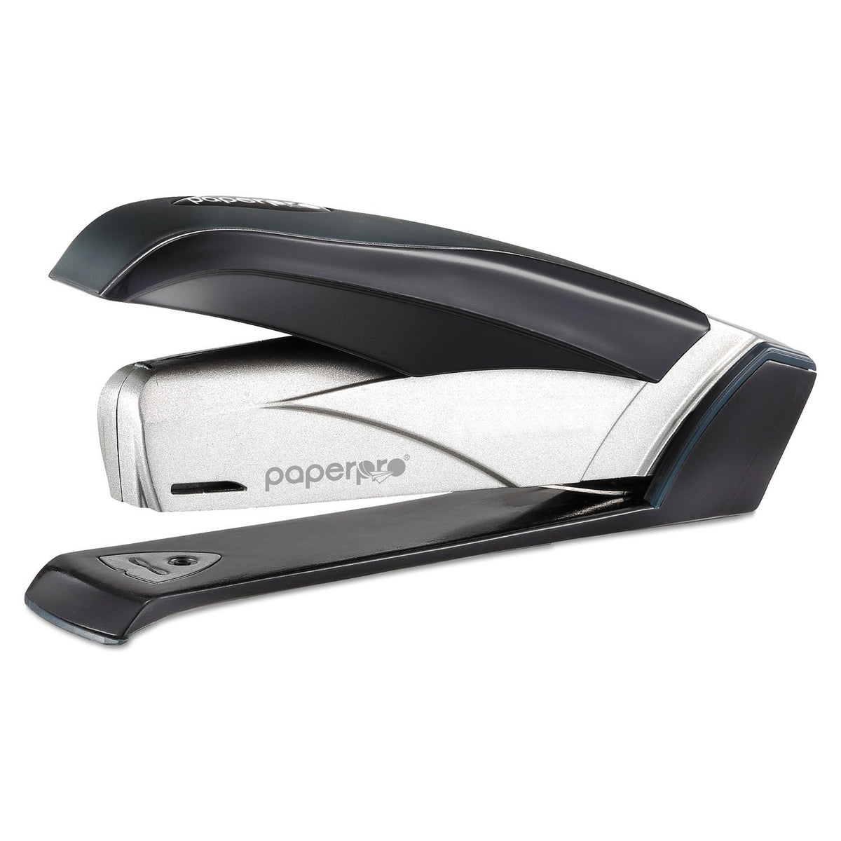 Bostitch Office Inspire 20 Sheet Stapler, One Finger, No Effort, Spring Powered Stapler, Black
