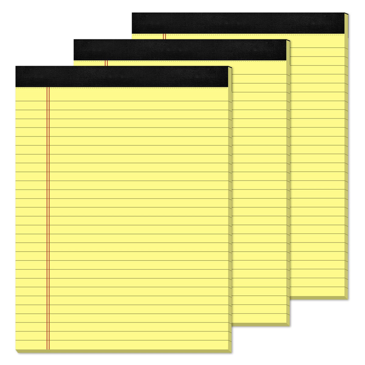 Legal Pads 8.5 x 11 White Note Pads 8.5 x 11 In 2 Pack Notepads 8.5 x 11