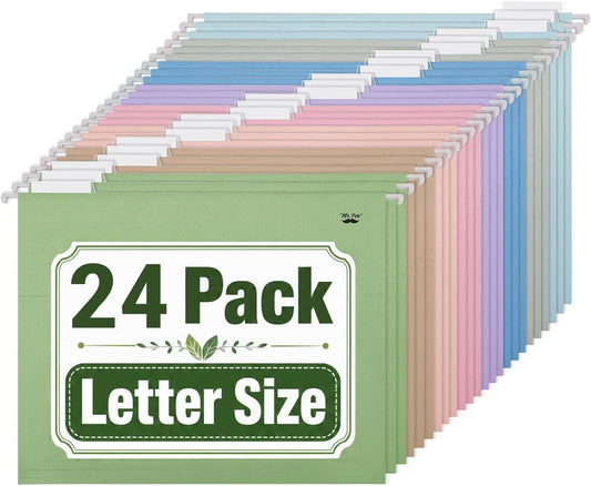 Mr. Pen- Hanging File Folders Bulk, 24 Pack, Letter Size File Folders