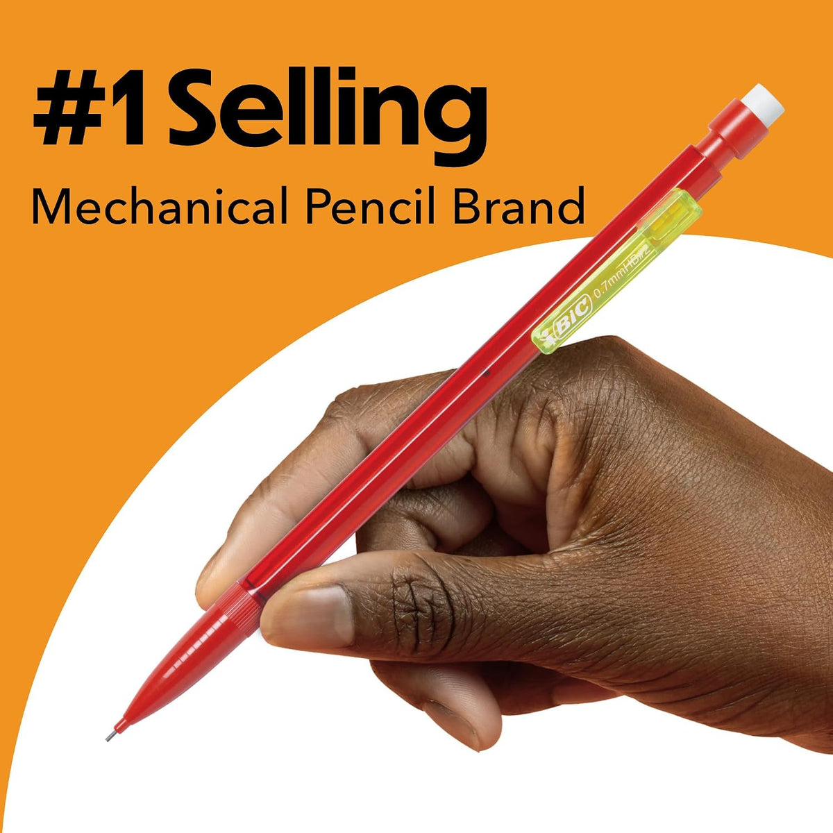 BIC Xtra Smooth Bright Edition Mechanical Pencils, 0.7 mm Medium Point, Bulk School Supplies for Students and Teachers, 40-Count Pack