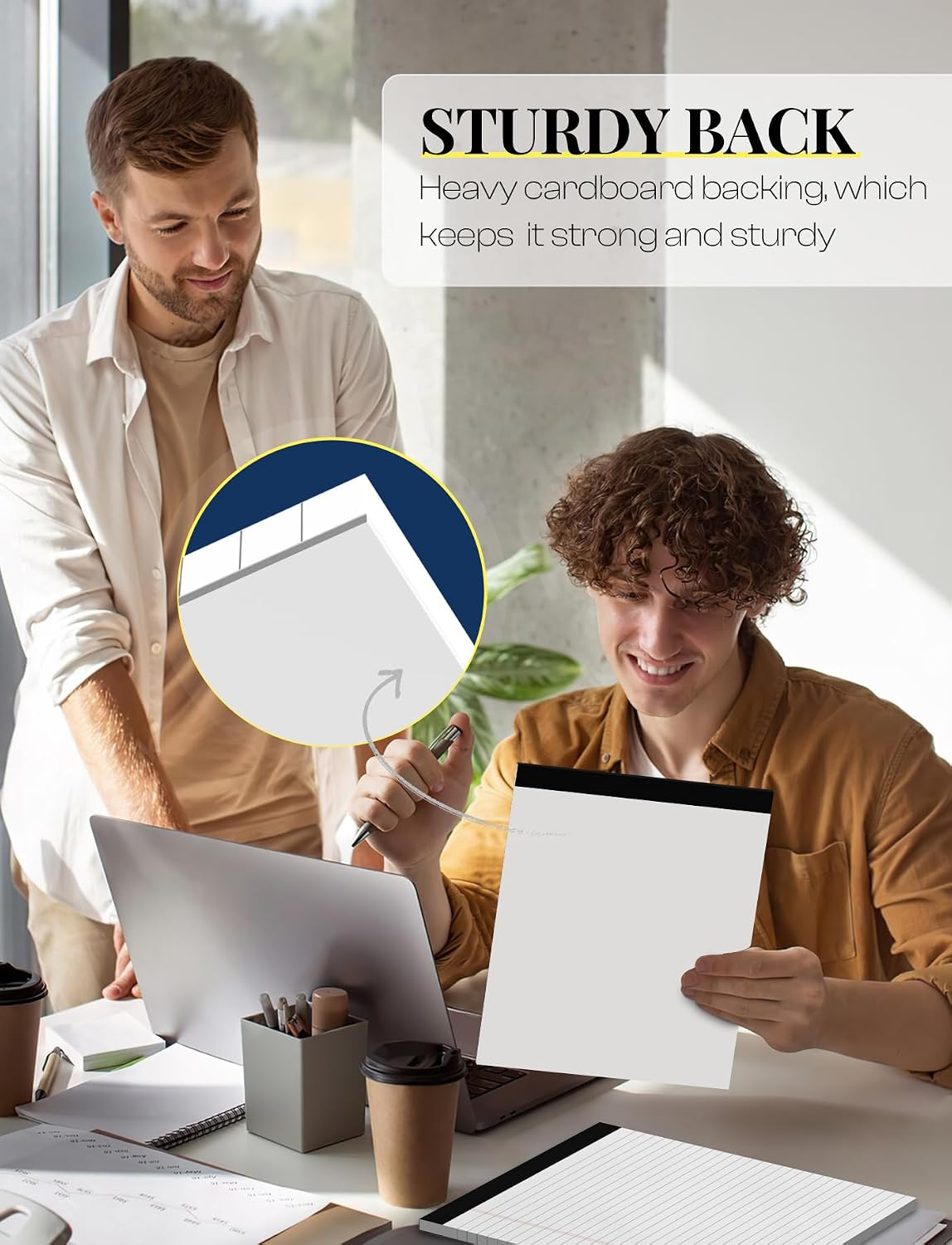 Legal Pads 8.5 x 11 White Note Pads 8.5 x 11 In 2 Pack Notepads 8.5 x 11