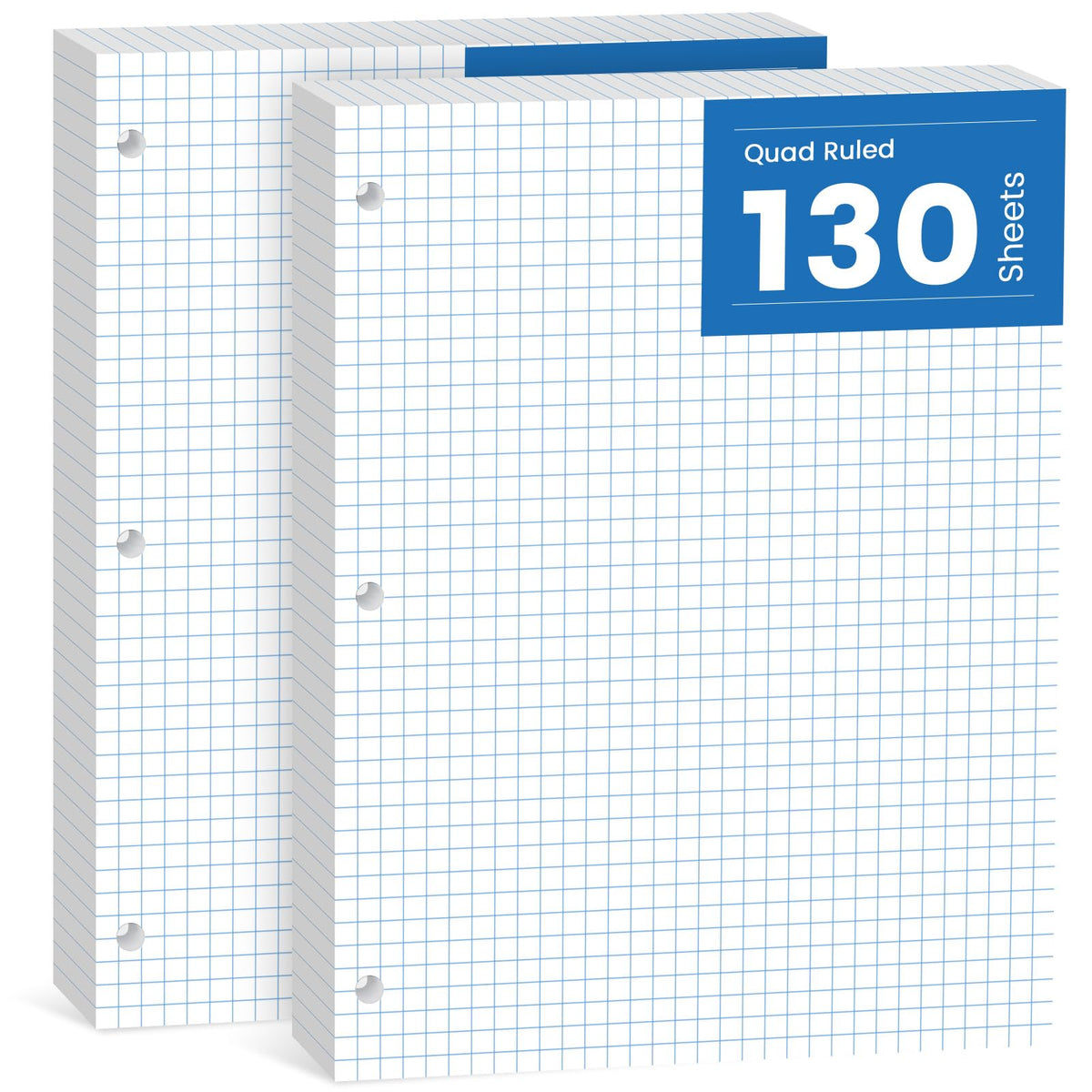 Loose Leaf Paper 8.5x11, Loose Leaf Notebook Paper 240 Sheets Binder Paper