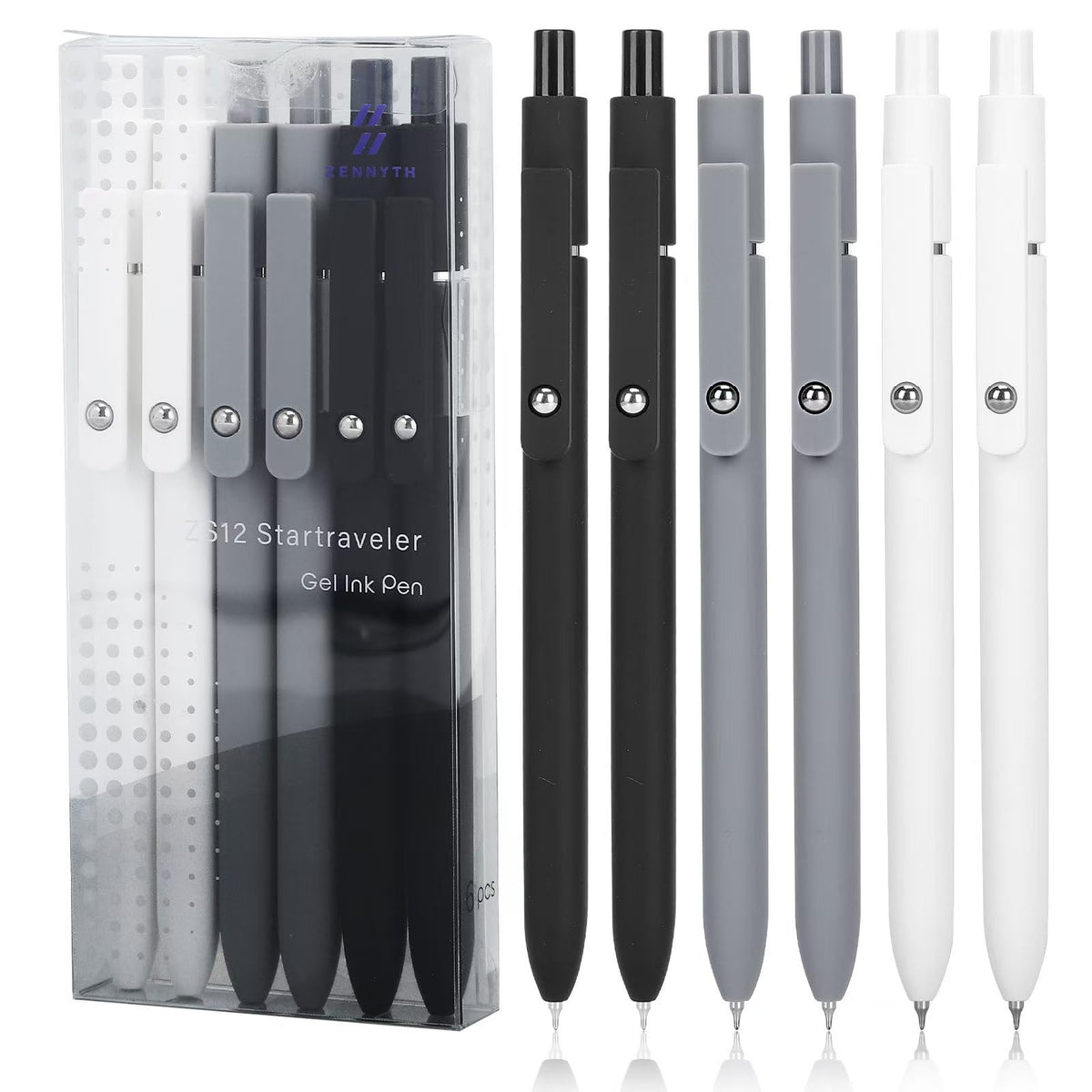 Ddaowanx Colored Gel Pens,0.5mm Fine Point Smooth Writing Color Ink Pens