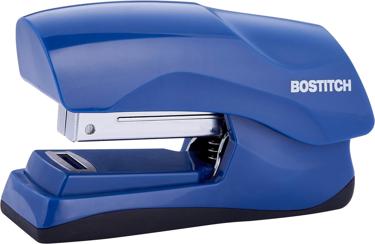 Bostitch Office Heavy Duty Stapler, 40 Sheet Capacity, No Jam, Half Strip, Fits into the Palm of Your Hand, For Classroom, Office or Desk, Gold Chrome