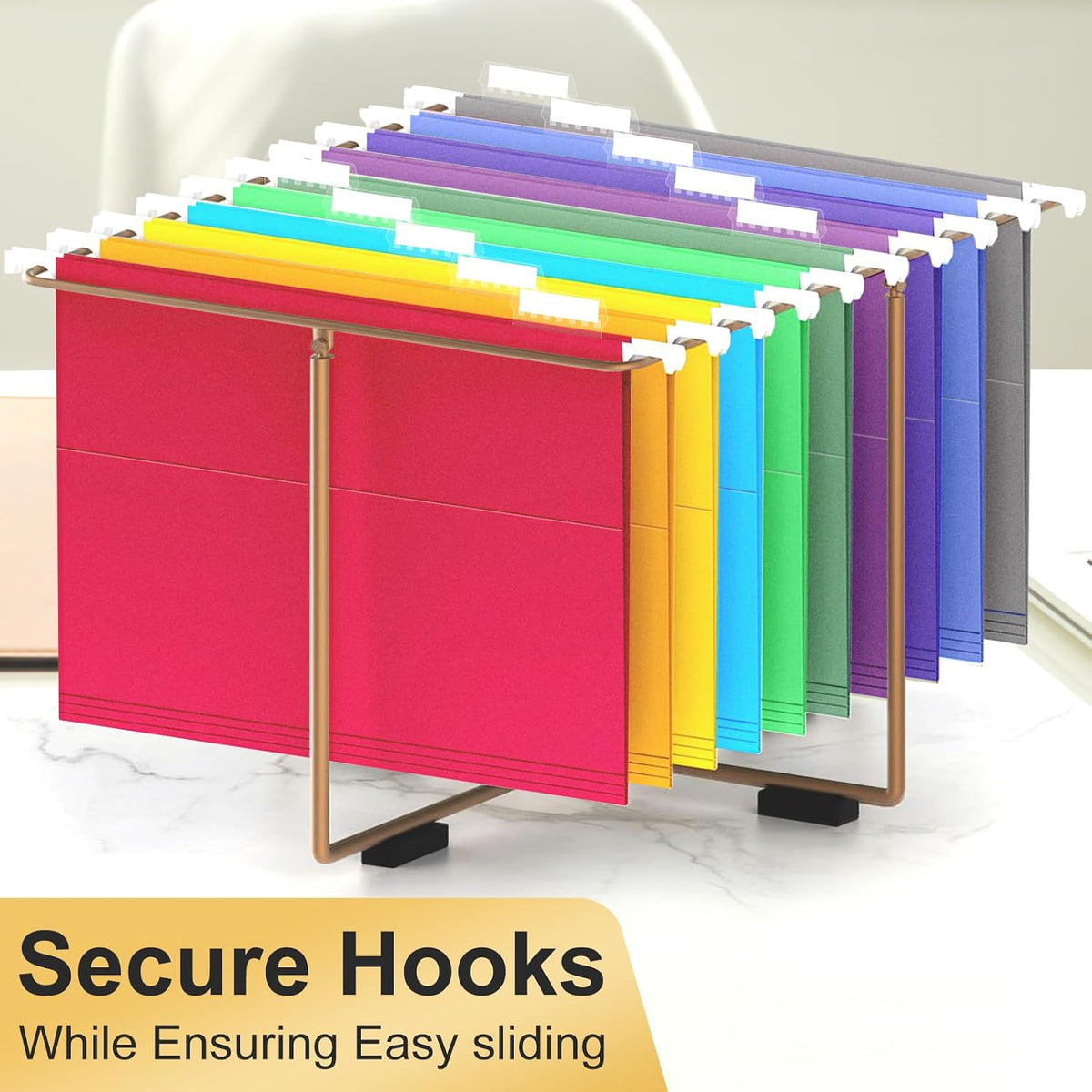 Hanging File Folders Legal Size, 30 Pack File Folders with 1/5 Cut Adjustable tabs, 2" Expansion, Reinforced Hanging Folders Legal Size, Designed for Legal and Law Office File Organization