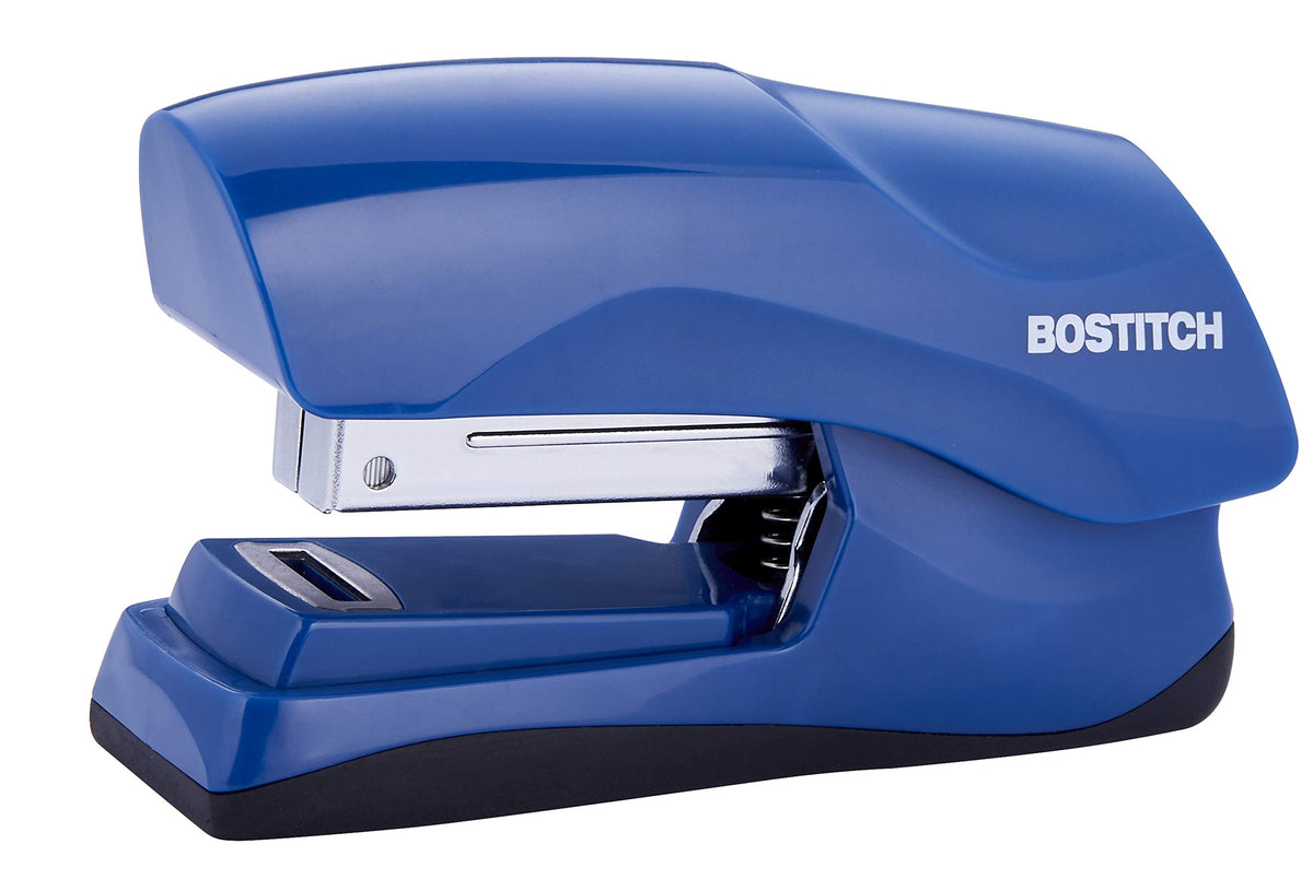 Bostitch Office Heavy Duty Stapler, 40 Sheet Capacity, No Jam, Half Strip, Fits into the Palm of Your Hand, For Classroom, Office or Desk, Gold Chrome