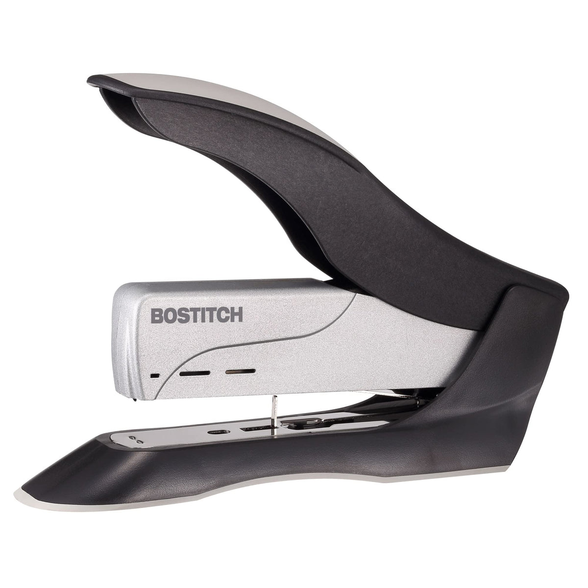 Bostitch Office 60 Sheet Heavy Duty Stapler - Two Fingers, No Effort, Spring Powered Stapler - Gray (1200)