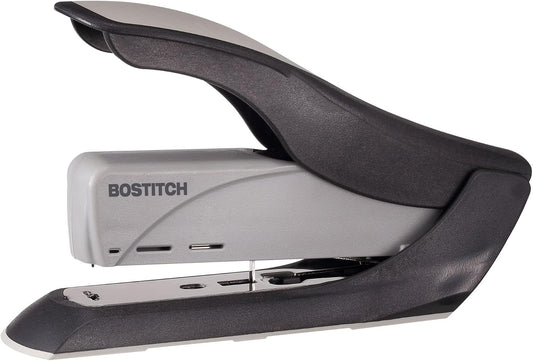 Bostitch Office 60 Sheet Heavy Duty Stapler - Two Fingers, No Effort, Spring Powered Stapler - Gray (1200)