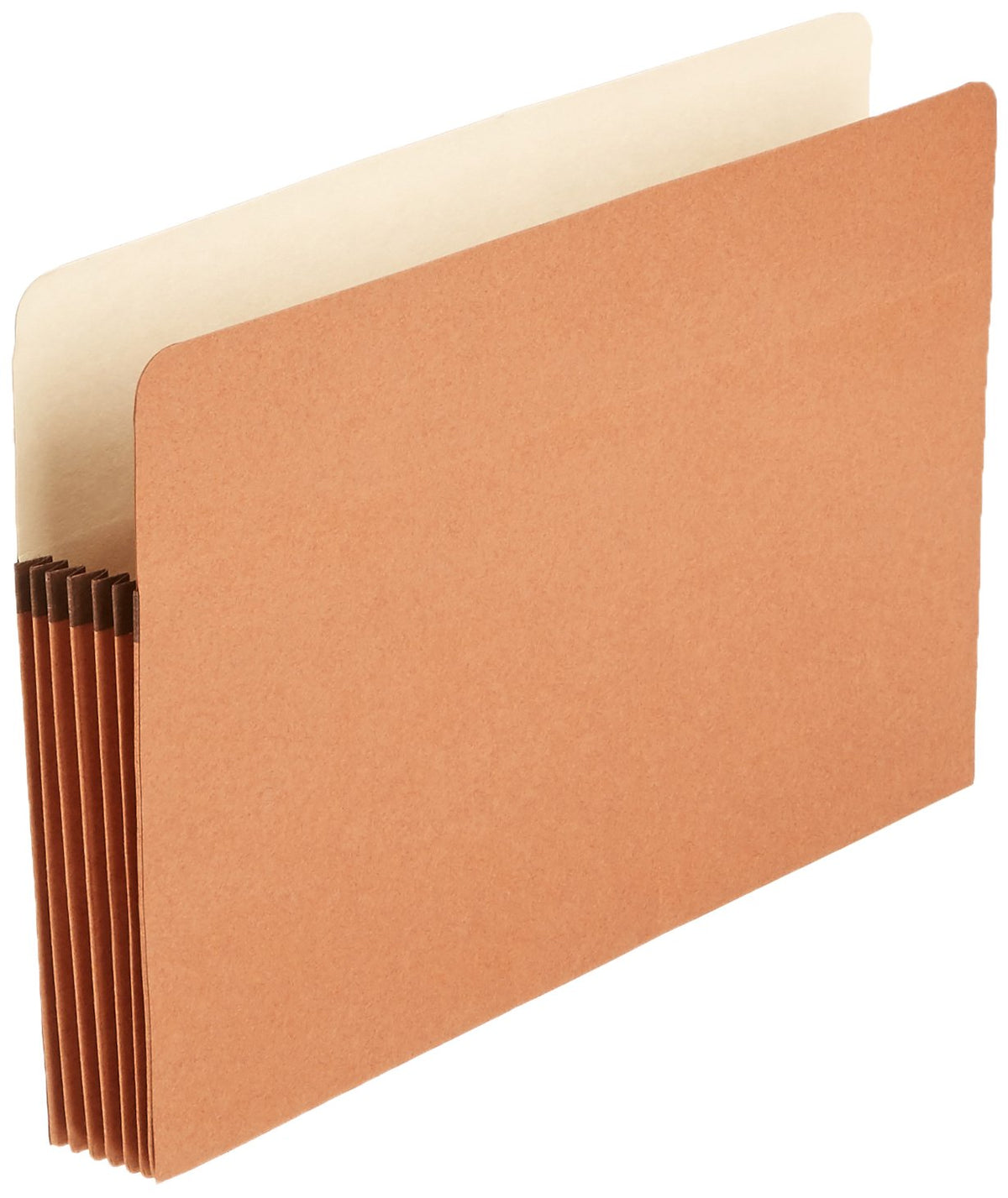Amazon Basics Expanding File Folder Organizer with Pockets, Letter Size, 3.5-Inch Expansion, Accordion Style, Large Capacity Document Storage, Brown, 25-Pack