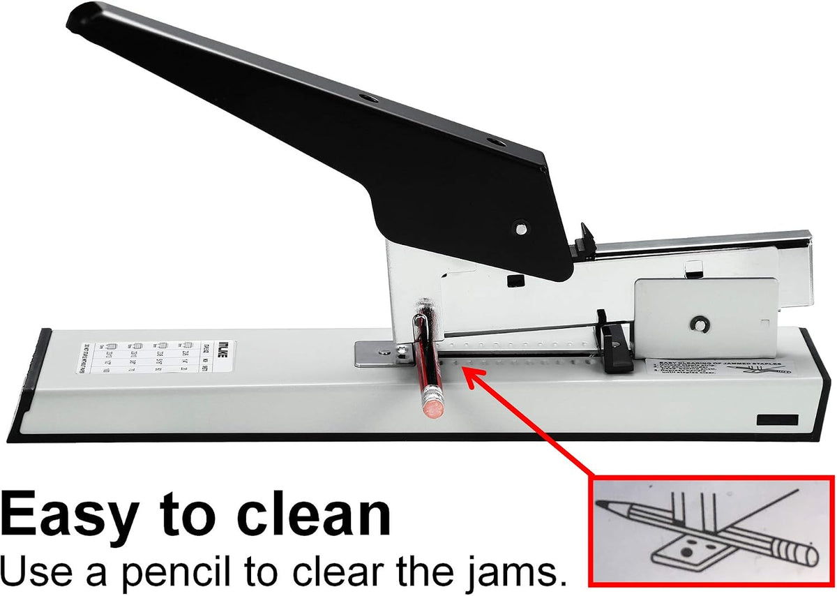 IMLIKE Heavy Duty Stapler with 2000 Staples: 100 Sheets High Capacity Manual Office Stapler, Metal,Jam Free,for Paper Binding, Include 23/8 & 23/13 Staples Each 1000PCS