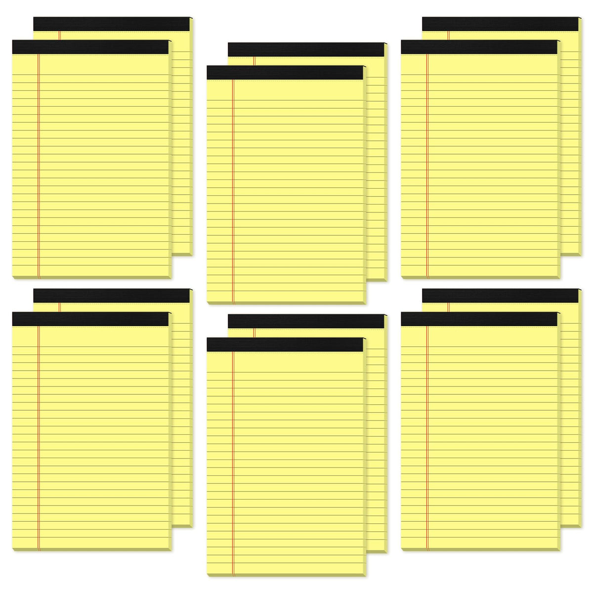 Legal Pads 8.5 x 11 White Note Pads 8.5 x 11 In 2 Pack Notepads 8.5 x 11