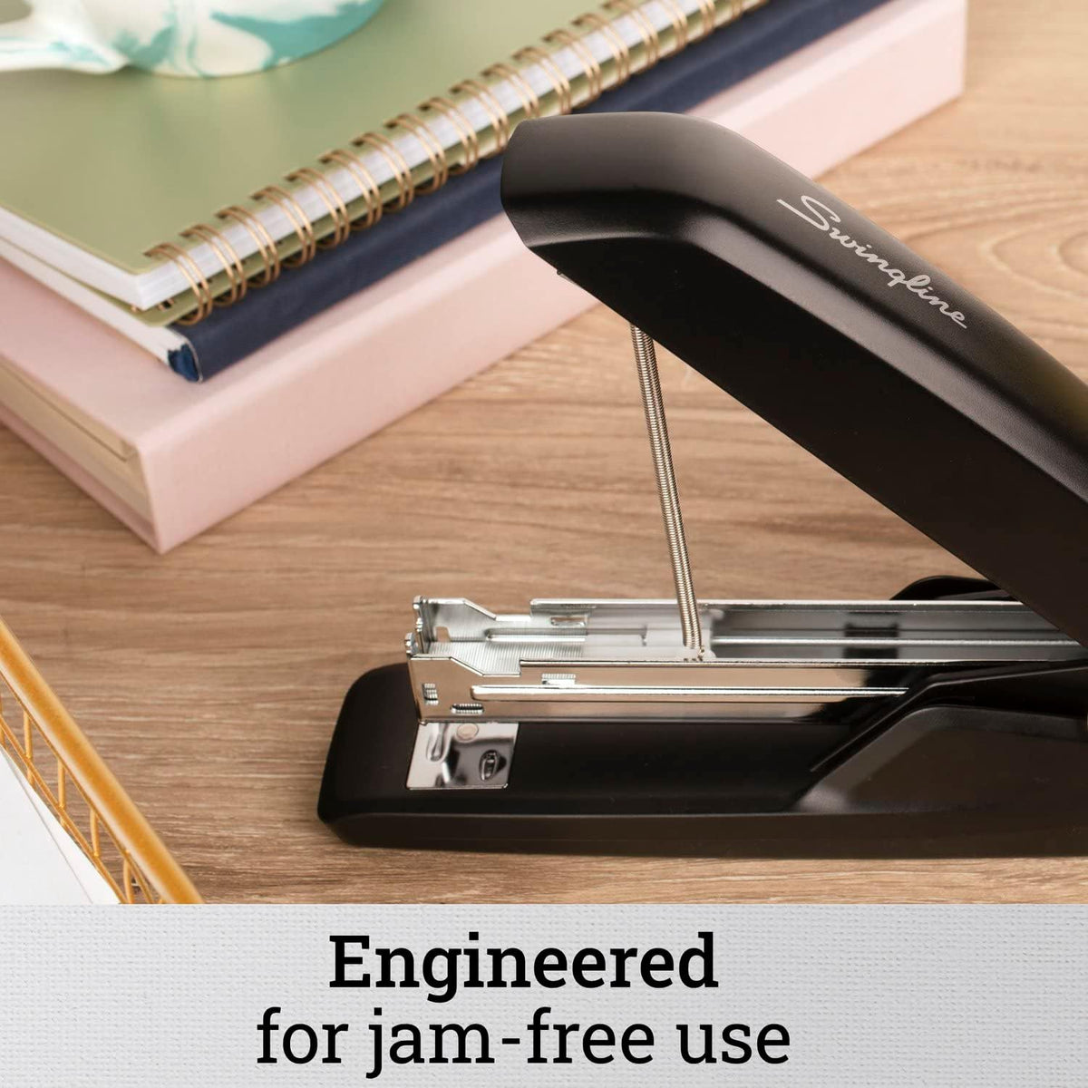 Swingline Standard Stapler, 20 Sheet Capacity, Eco Version, Jam Free, 2 Pack, Black (54501)