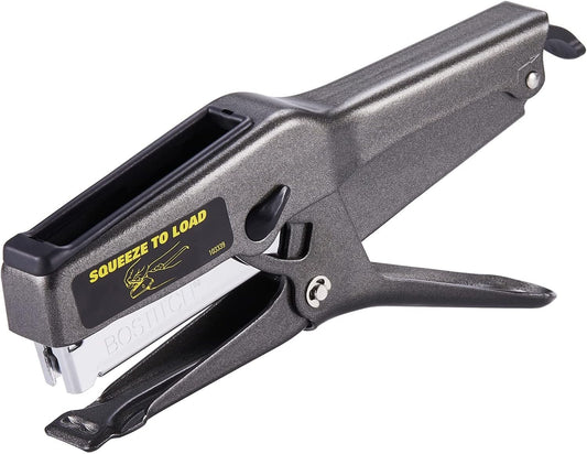 Bostitch Office Heavy Duty Plier Stapler, 45 Sheet Capacity, Charcoal