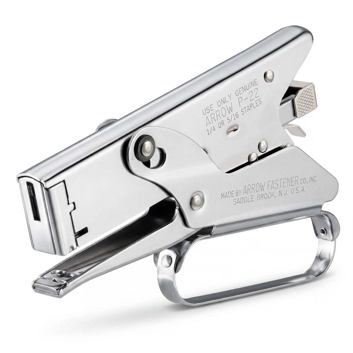 Arrow Fastener P22 Heavy Duty Handheld Plier Stapler for Crafts, Office, and Insulation, Uses 1/4-Inch and 5/16-Inch Staples