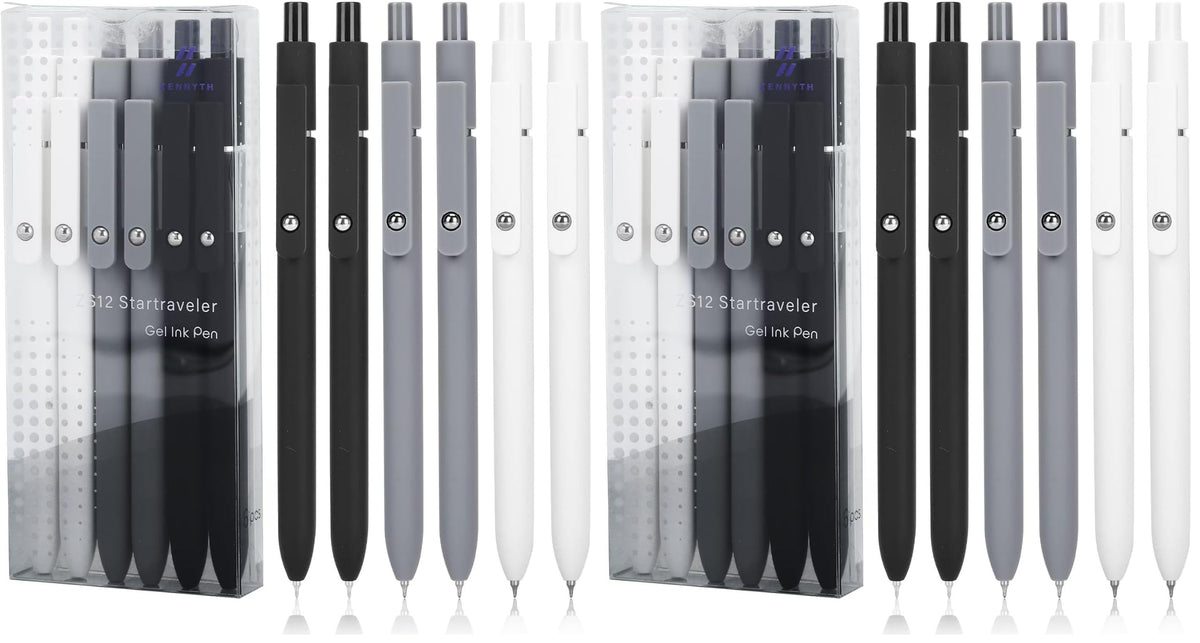 Ddaowanx Colored Gel Pens,0.5mm Fine Point Smooth Writing Color Ink Pens