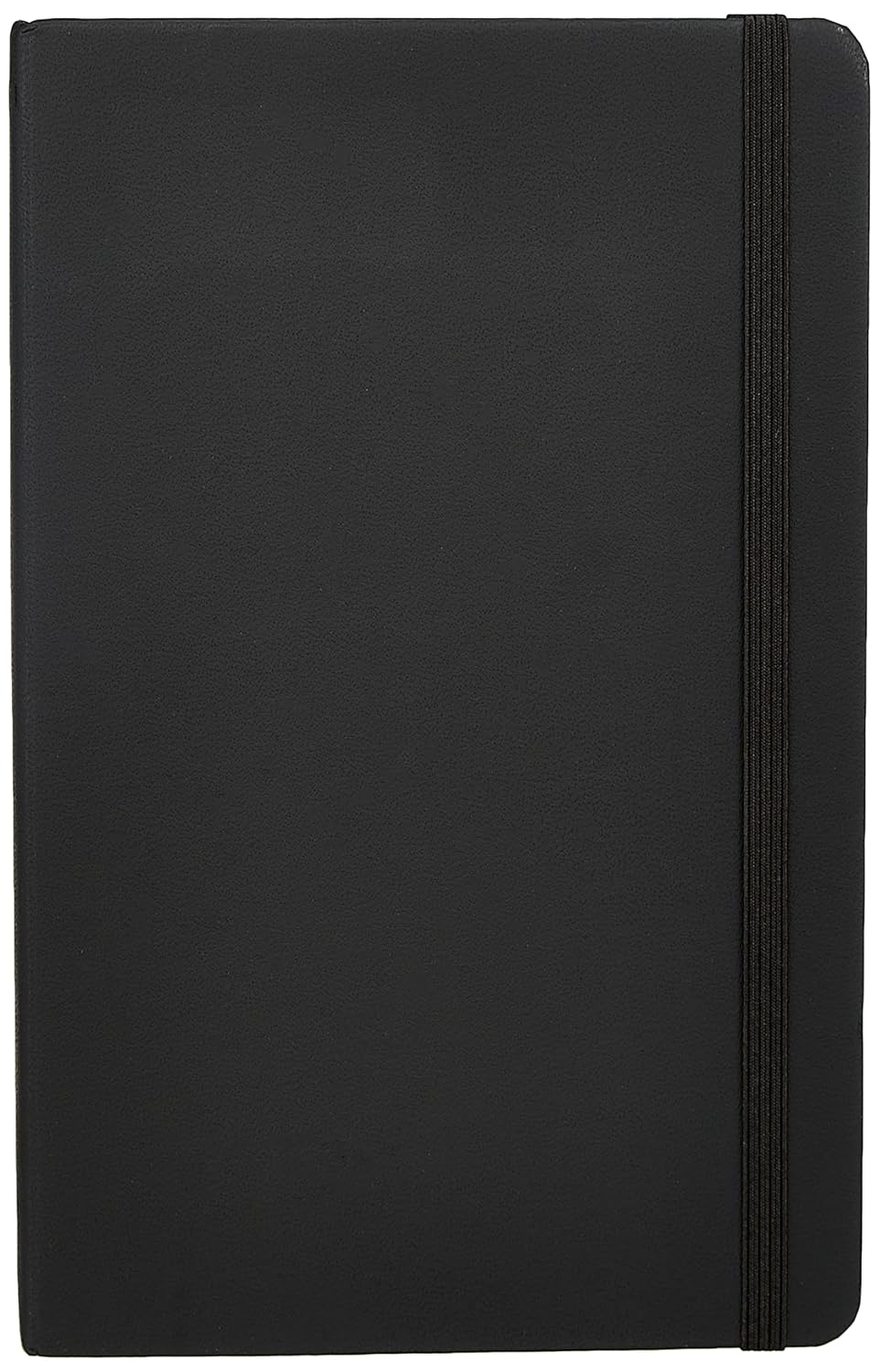 Amazon Basics Classic Grid Notebook for Writing and Note Taking, Hardcover, Graph Ruled, 240 Pages, 5" x 8.25", Black