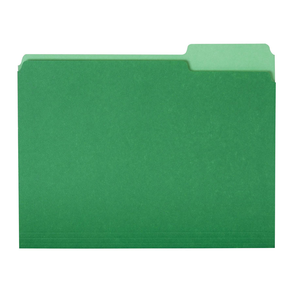 Amazon Basics File Folders for Organization, Letter Size, 1/3 Cut Tab, Sturdy with Tabs for Organizing and Filing, Blue, 36-Pack