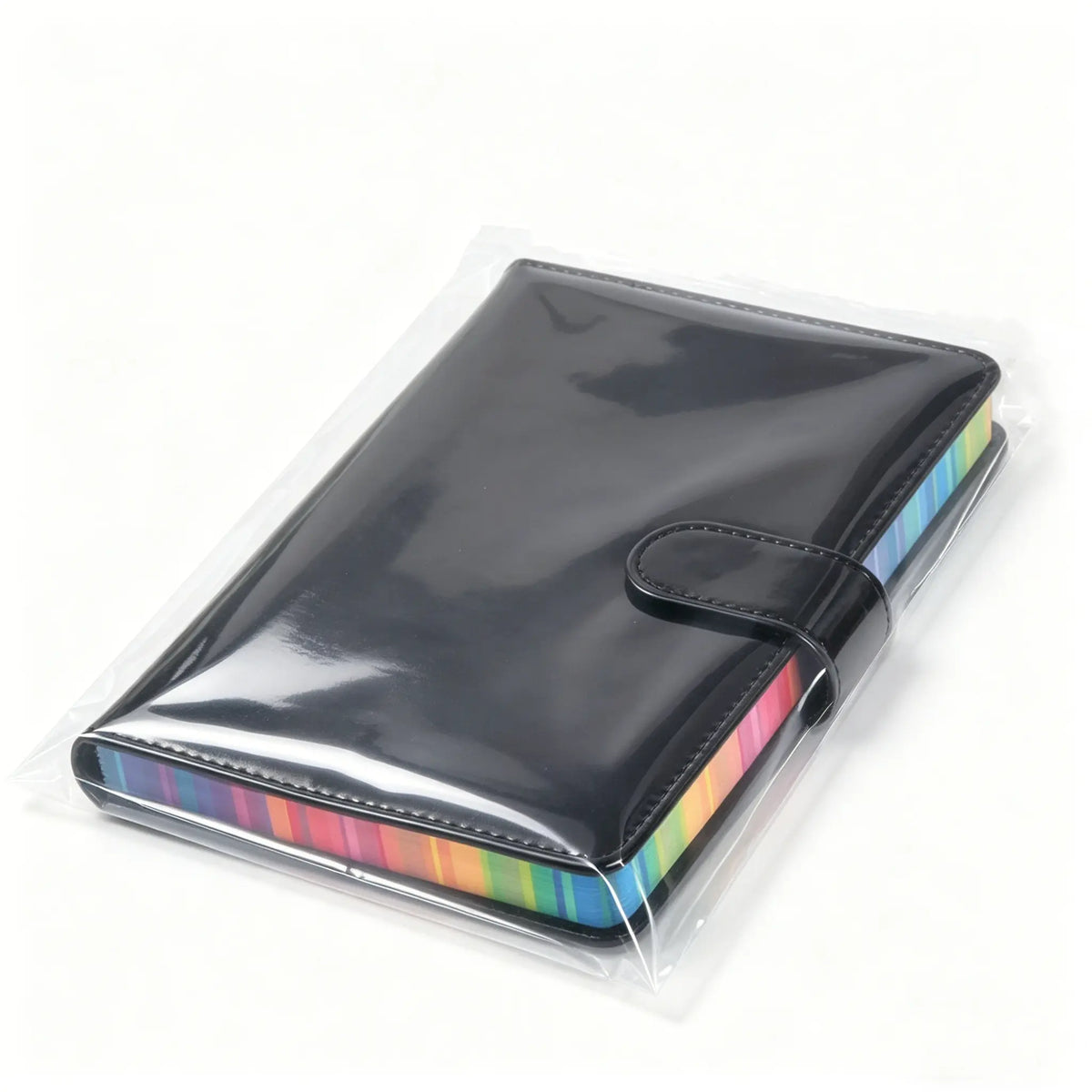 A5 Notebook with Laser Soft Cover, Simple Student Diary, Business Thick Memo Pad, 180 Pages, Unique Laser Design, Colorful Binding, Stationery Supplies, Notebook for School